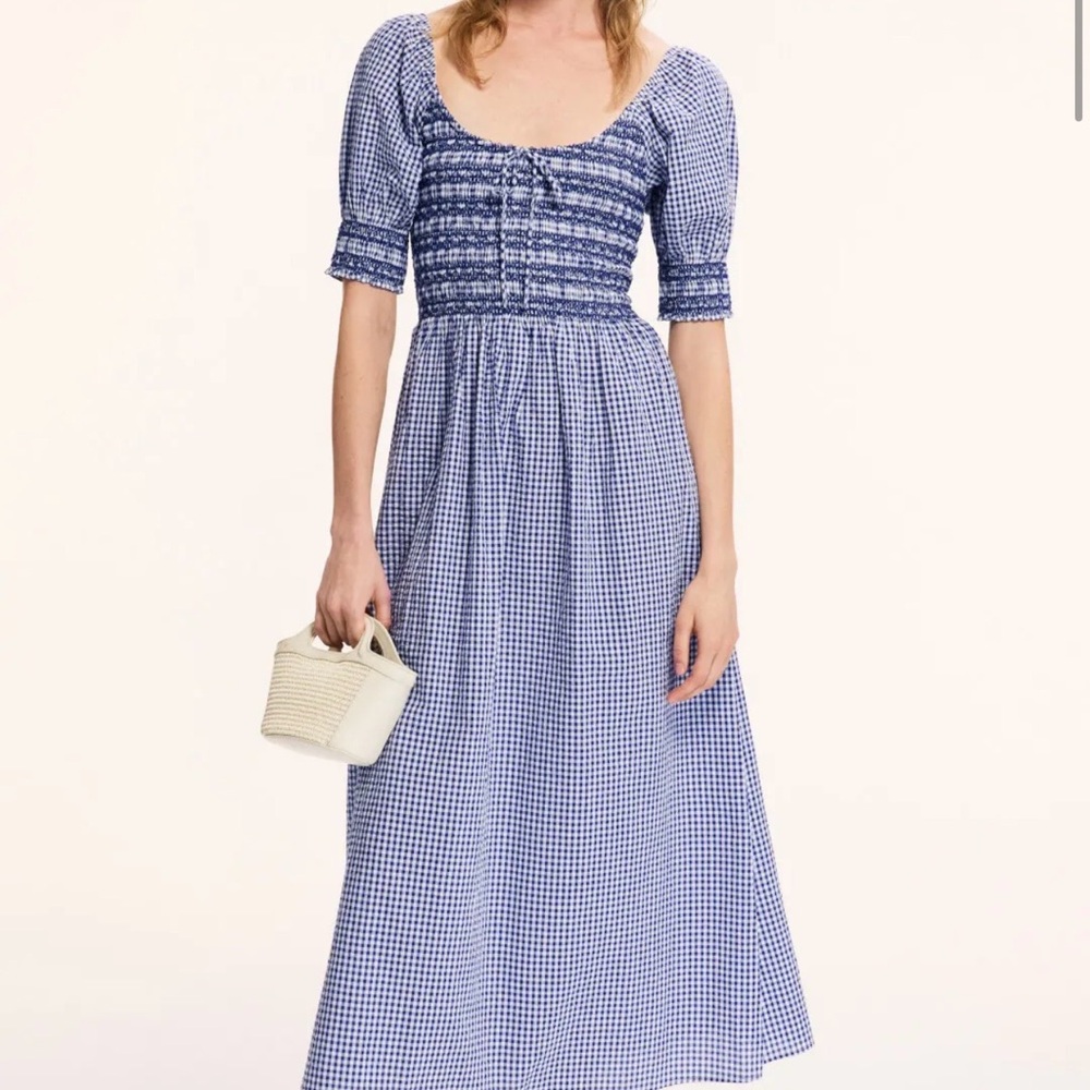 Hill House Madeline Nap Dress Blue Gingham